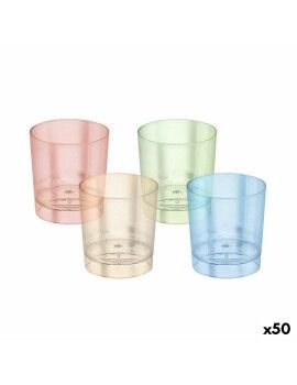 Set de Vasos de Chupito Algon Reutilizable 10 Piezas 35 ml (50 Unidades)