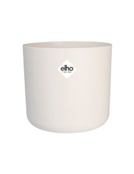 Vaso Elho Ø 34 cm Branco Polipropileno Plástico Redondo Moderno