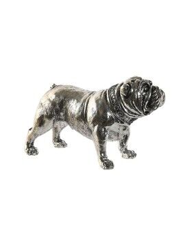 Figura Decorativa Home ESPRIT Prateado Cão Loft 28,5 x 11 x 16 cm