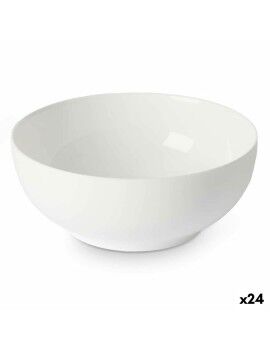 Cuenco Blanco Vidrio opalino 18 x 7 x 18 cm (24 Unidades)