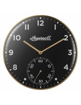 Reloj de Pared Ingersoll 1892 IC003GB Dorado Negro