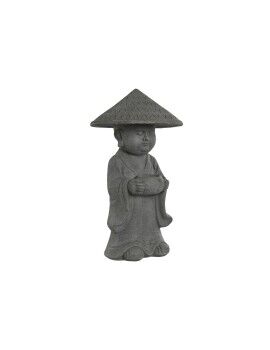 Figura Decorativa Home ESPRIT Gris Monje Oriental 30 x 30 x 53 cm