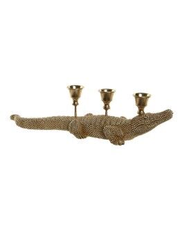 Figura Decorativa Home ESPRIT Dorado Candelabro 42,5 x 12,5 x 11,5 cm