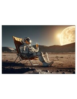 Pintura Home ESPRIT Impresso Astronauta 150 x 0,04 x 100 cm
