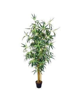 Planta Decorativa Cemento Tejido Bambú 150 cm