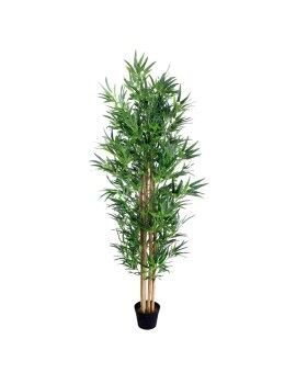 Planta Decorativa Cemento Tejido Bambú 210 cm