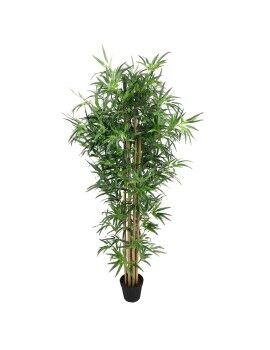 Planta Decorativa Cemento Tejido Bambú 180 cm