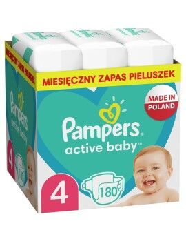 Fraldas descartáveis Pampers Active Baby 4