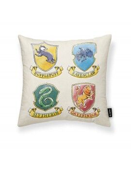 Capa de travesseiro Harry Potter Magical Branco Multicolor 45 x 45 cm