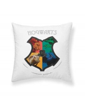 Capa de travesseiro Harry Potter Shields Branco Multicolor 45 x 45 cm