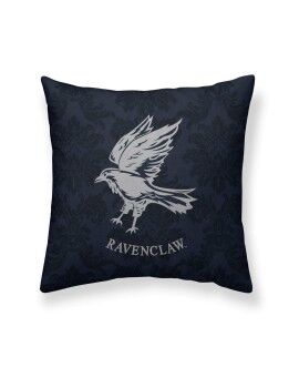 Capa de travesseiro Harry Potter Ravenclaw Preto Azul escuro 50 x 50 cm