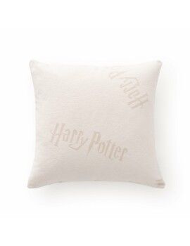 Capa de travesseiro Harry Potter Branco 50 x 50 cm