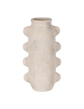 Vaso Branco Cerâmica 22 x 15 x 41 cm