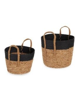 Cesta Marrón Negro (2 pcs)