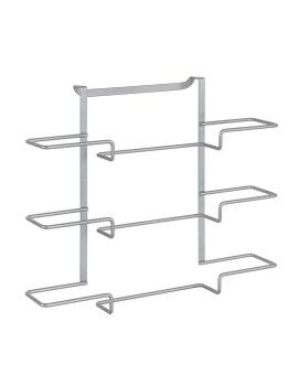 Colgador para Puertas Metaltex Galileo Metal 36 x 9 x 30 cm Triple Portarrollos