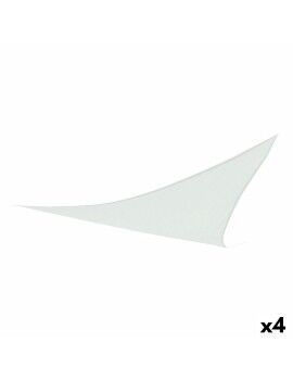 Toldos de vela Aktive Triangular Branco 500 x 500 cm (4 Unidades)