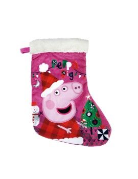 Calcetín de Navidad Peppa Pig Cosy corner 42 cm