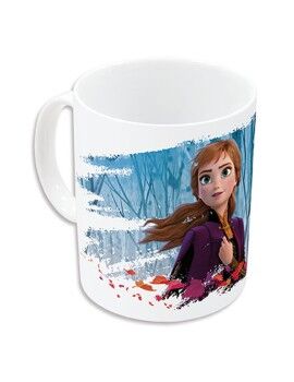 Taza Frozen Believe 325 ml Lila Cerámica