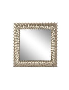 Espelho de parede Home ESPRIT Dourado Resina Espelho 95 x 8 x 95 cm