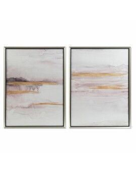 Cuadro DKD Home Decor 60 x 3,5 x 80 cm Abstracto Urbano (2 Unidades)