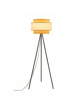 Luminária de chão DKD Home Decor Poliéster Bambu (50 x 50 x 163 cm)