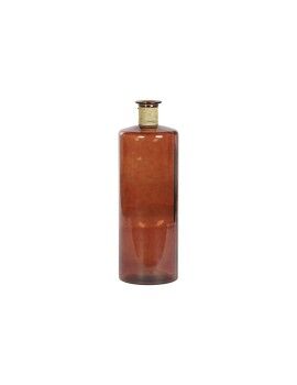 Jarrón DKD Home Decor Terracota Cuerda Cristal Templado 25 x 25 x 75 cm