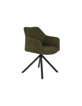 Cadeira DKD Home Decor Preto Verde 55 x 58 x 83 cm