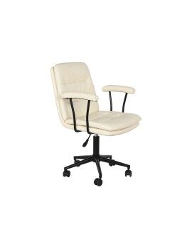 Cadeira DKD Home Decor Preto Creme 58 x 61,5 x 84 cm