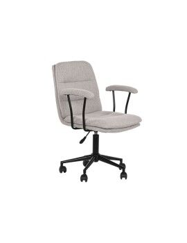 Cadeira de Escritório DKD Home Decor Preto Cinzento 60 x 61,5 x 84 cm