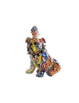Figura Decorativa Home ESPRIT Multicolor Cão 17 x 25 x 27 cm