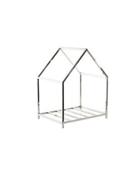 Soporte para Leña DKD Home Decor Acero Inoxidable (40 x 30 x 50 cm)