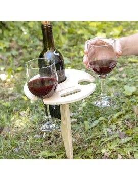 Mesa de Vinho para o Exterior Dobrável e Portátil Winnek InnovaGoods