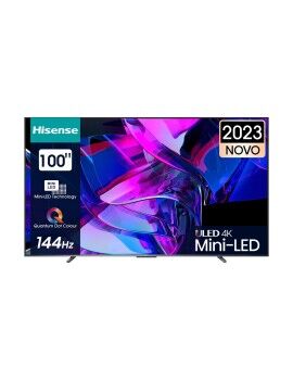 Smart TV Hisense 100U7KQ 100" 4K Ultra HD LED Dolby Atmos AMD FreeSync