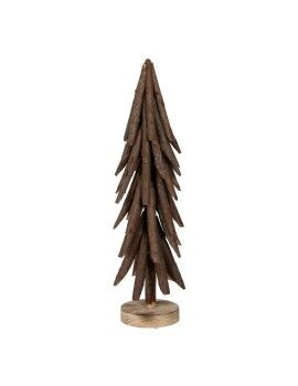 Árbol de Navidad Marrón Madera de Paulonia Árbol 27 x 27 x 88 cm