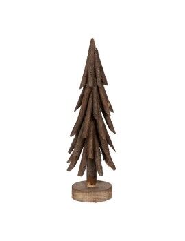 Árbol de Navidad Marrón Madera de Paulonia Árbol 21 x 21 x 60 cm