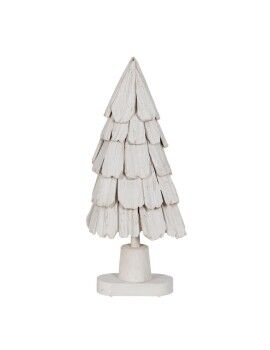 Árbol de Navidad Blanco Madera de Paulonia Árbol 34 x 19 x 80 cm