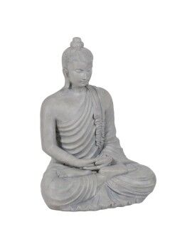 Escultura Gris Resina 46,3 x 34,5 x 61,5 cm Buda