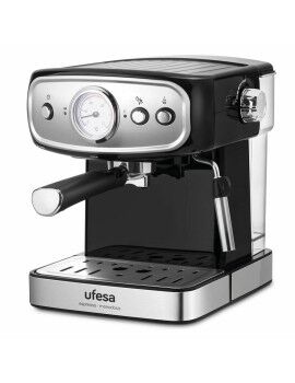 Máquina de Café Expresso Manual UFESA Brescia Preto Aço 850 W