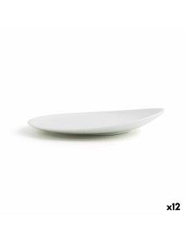 Prato de Jantar Ariane Vital Coupe Branco Cerâmica Ø 21 cm (12 Unidades)
