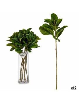 Rama Folhas 80 cm Verde Plástico (12 Unidades)