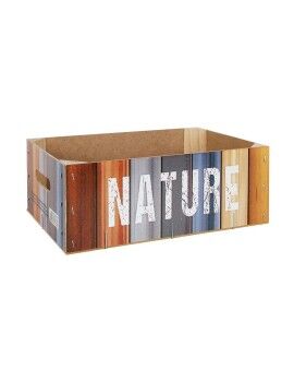 Caixa de Armazenagem Confortime Nature 30 x 20 x 10 cm Madeira