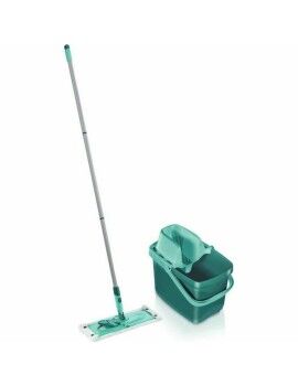 Mop with Bucket Leifheit Combi Clean M Verde Metal Plástico