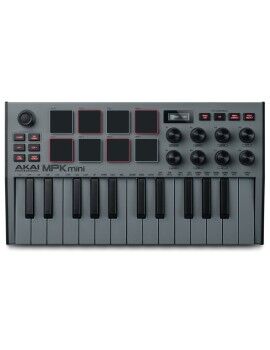Controlador Akai MPK Mini MK3 Grey MIDI