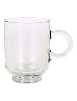 Juego de 6 Tazas de Café Royal Leerdam Sentido Mug Transparente Cristal 6 Piezas (6 Unidades) (37...