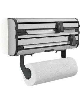 Portarrollo de Papel de Cocina Leifheit 25793 Negro Aluminio Plástico