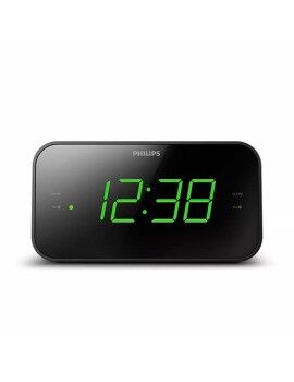 Relógio-Despertador Philips Preto