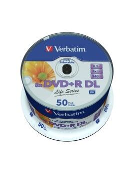 DVD-R Verbatim 97693 50 uds 8,5 GB (50 Unidades)
