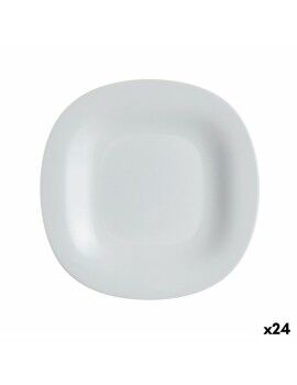 Plato de Postre Luminarc Carine Granit Ø 19,5 cm Gris Vidrio (24 Unidades)