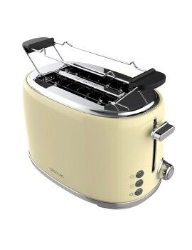 Tostadora Cecotec Toast&Taste 1000 Retro Double 980 W Amarillo