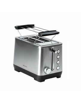 Tostadora Cecotec BigToast Double Acero Inoxidable 1000 W